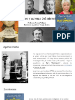 Autores y Autoras Del Misterio