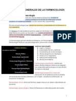 Principios Generales de La Farmacología