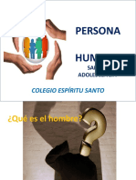 PERSONA HUMANA S y A CES CLASE 2