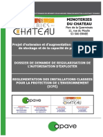 DDAE Minoteries Du Château Complet Version Finale - Intégration Modifications Suite Retour DREAL PDF