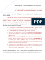 Como Se Deu A Aproximação Entre o Aconselhamento Psicológico e A Psicoterapia