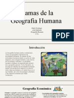 Ramas Geografía Humana - Alix Martínez