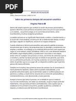 04 Febres, V. M. (2008) Sobre Los Primeros Tiempos Del Encuentro Analítico.