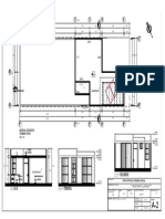 A 2 - Módulo Básico - Segundo Piso - Corte - Elevación