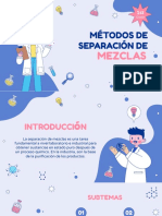 Métodos de Separación de Mezclas - Análisis Cualitativo