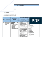 4° Grado - Actividad Del Dia 20 de Marzo