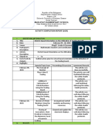 ACR District-Based Orientation On The Utilization of Trading Board