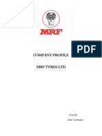 Company Profile - MRF LTD