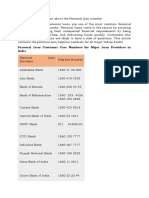 Meta Title: Information About The Personal Loan Number Meta Description: Personal Loans Are One of The Most Common Financial