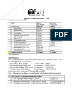 Fee Structure For KUCCPS BACHELOR OF COMMERCE