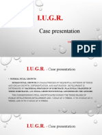 IUGR Case Presentation