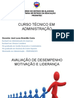 Avaliação de Desempenho Tec em Adm