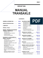 Manual Transaxle PDF