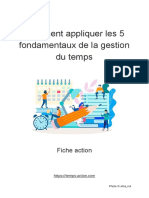 GestionDuTemps Fiche Action