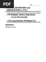 Circular Motion and Gravitation 2