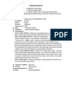 MEMORIA DESCRIPTIVA - COJRE BFQ PDF