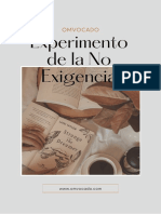 Experimento de La NO Exigencia