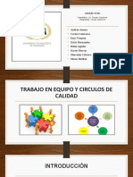 Trabajo en Equipo y Circulos de Calidad