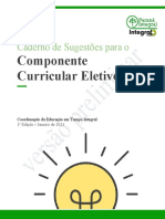 Caderno de Sugestões - ELETIVAS