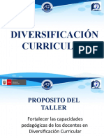 Diversificacion Curricular Inicial