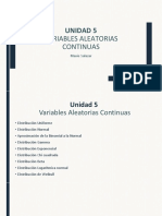 Unidad 5 - Variables Aleatorias Continuas