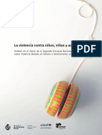 La Violencia Contra Niños, Niñas y Adolescentes