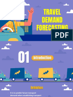 PTE Travel Demand Forecasting