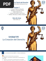 Unidad VII La Creación Del Derecho VF