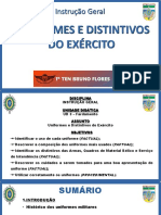 A. Uniformes e Distintivos Do Exército (Resumida) PDF