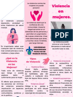 Folleto Violencia Contra Mujeres