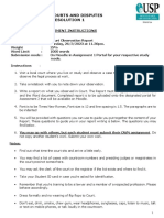 LW 111 Assessment and Marking Guide For Assessment