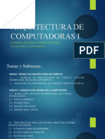 Arquitectura de Computadoras I