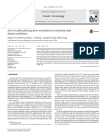 Iron Ore Pellet Disintegration Mechanism in Simulated Shaft Furnace Conditions