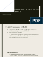 Week 3 Social Determinants of Health