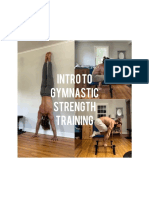 Intro To Gymnastic Strength Training