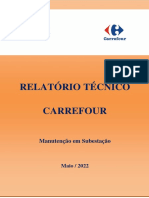 Relatório Técnico Carrefour - Manutenção Subestação Uberlândia PDF