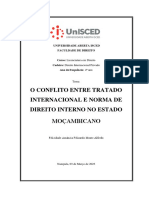 Teste 3 - Direito Internacional Privado