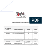 Training and Development Policy - Version 4 - Final