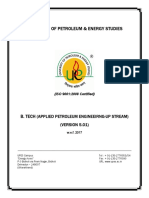 Btech Applied Petroleum Engineering Upstream PDF