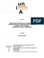 PROCESOS HISTÓRICOS DE CAMBIO Del Uso de La Tierra Santiago PDF