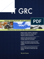 IT GRC Quick Exploratory Self-Assessment Guide