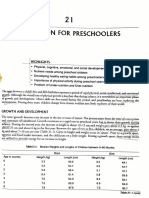 Nutrition For Preschooler PDF