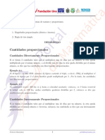 Clase#5 Razones, Proporciones, Regla de Tres Simple PDF