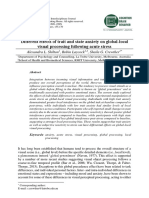 Article - Different Effects of Trait and State Anxiety On Global-Local