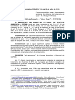 5 - Deliberação Normativa COPAM Nº 153 de 26 de Julho de 2010 - Original