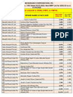 Reduced MRP List of FMFL-FMFW