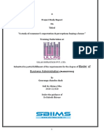 Gouranga Chandra Dash Mba Sip Report