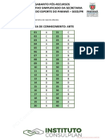 Gabaritos - Pos - Recursos PARANA