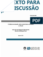 O Debate Enviesado Sobre Renda Básica Universal