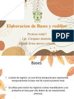 Elaboracion de Bases y Rodillos